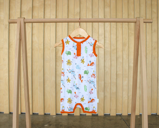 Summer Splash - Shortie Romper