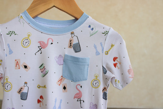 Story Time - Curiouser - Unisex Pocket Tee